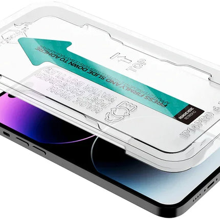 Itskins Supreme Glass Screen Protector With Alignment Tool Apple Iphone 14 Pro Clear