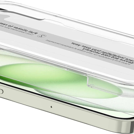 Itskins Supreme Glass Screen Protector With Alignment Tool Apple Iphone 15 Clear