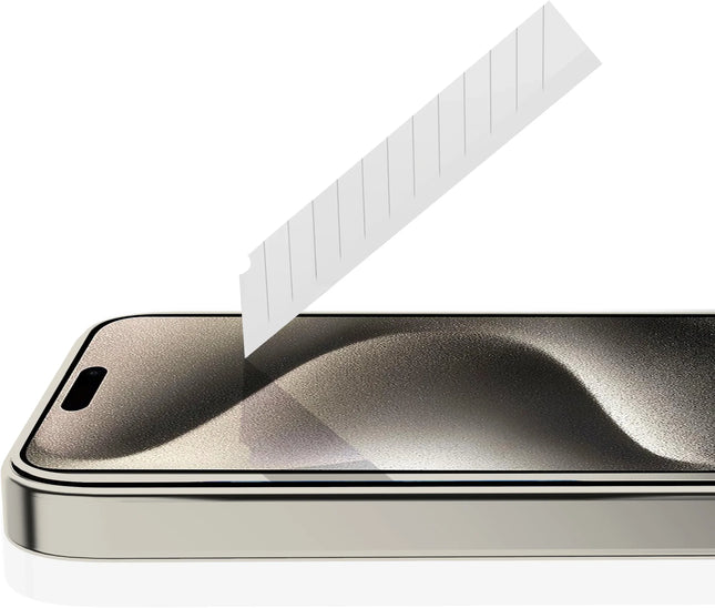 Itskins Supreme Glass Screen Protector With Alignment Tool Apple Iphone 15 Pro Max Clear