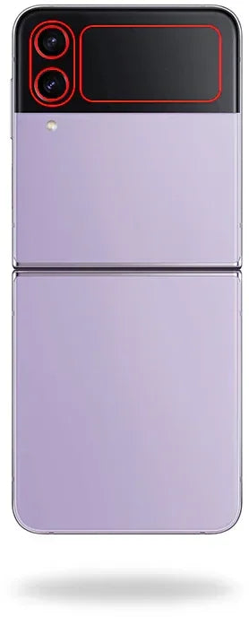 Mobilize Glass Screen Protector Samsung Galaxy Z Flip4 (Outer Display + Camera)