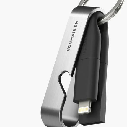 Vonmählen High Six 6In1 Fast Charging Cable Black/Silver