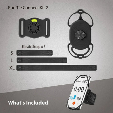 Bone Run Tie Connect Kit 2 Black