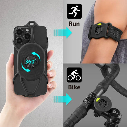 Bone Run+Bike Tie Connect Kit 2 Black