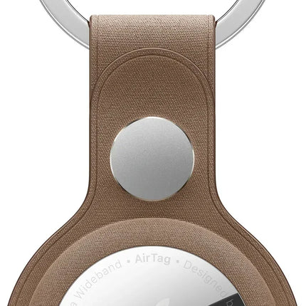 Apple Mt2L3Zm/A Apple Airtag Finewoven Key Ring Taupe
