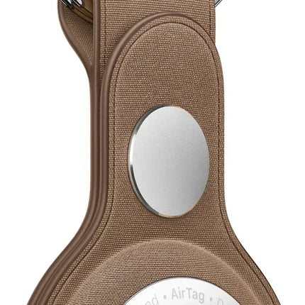 Apple Mt2L3Zm/A Apple Airtag Finewoven Key Ring Taupe