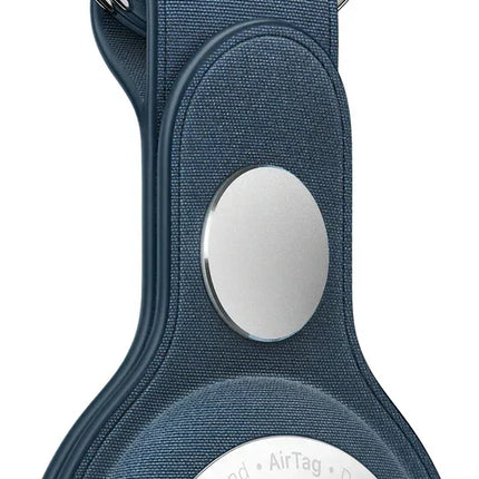 Apple Mt2K3Zm/A Apple Airtag Finewoven Key Ring Pacific Blue