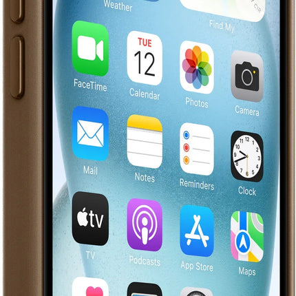 Apple Mt3C3Zm/A Apple Finewoven Case With Magsafe Iphone 15 Taupe