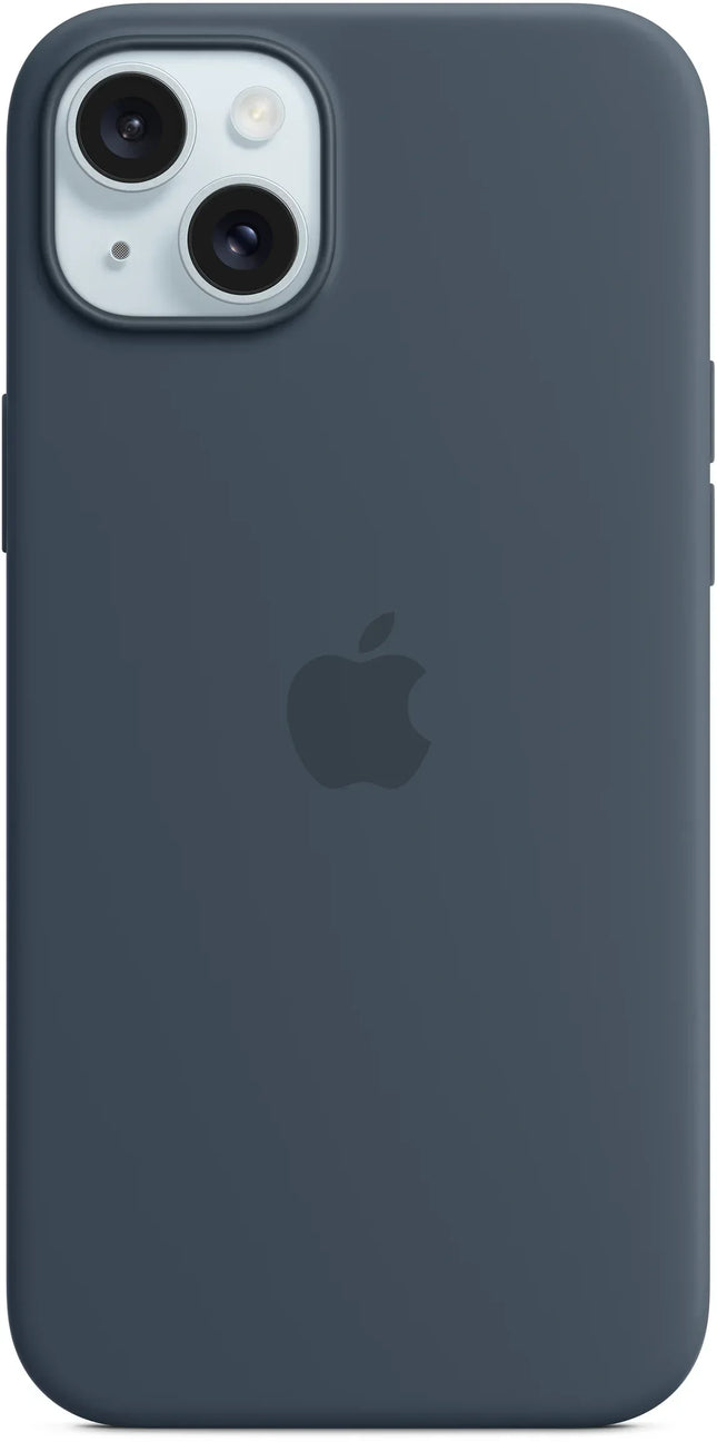 Apple Mt123Zm/A Apple Silicone Case With Magsafe Iphone 15 Plus Storm Blue
