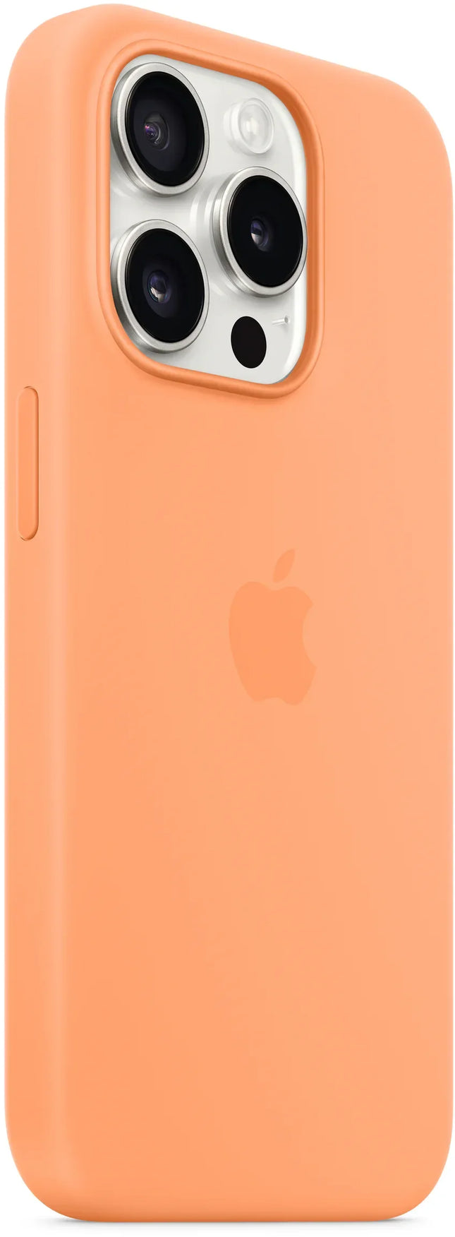Apple Mt1H3Zm/A Apple Silicone Case With Magsafe Iphone 15 Pro Sorbet Orange