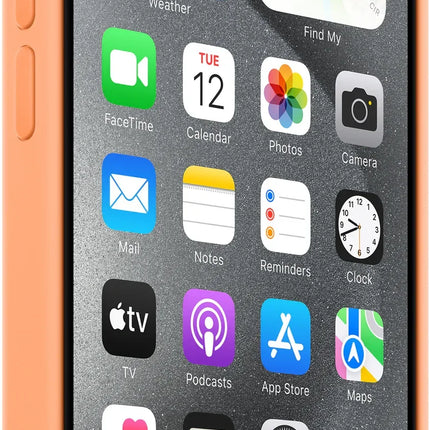 Apple Mt1H3Zm/A Apple Silicone Case With Magsafe Iphone 15 Pro Sorbet Orange
