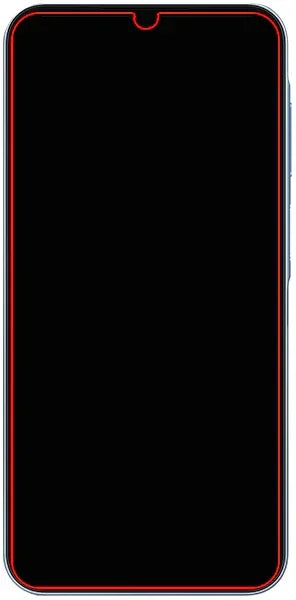 Mobilize Glass Screen Protector - Black Frame - Samsung Galaxy A15 4G/5G