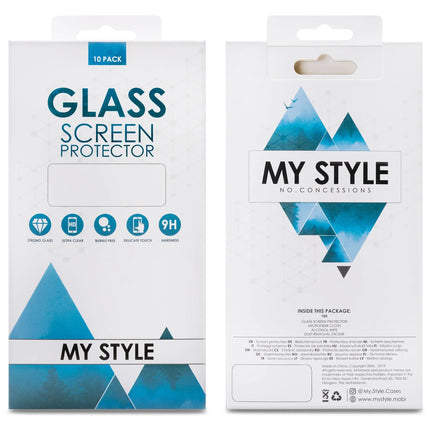 My Style Tempered Glass Screen Protector For Samsung Galaxy A15 4G/5G Clear (10-Pack)