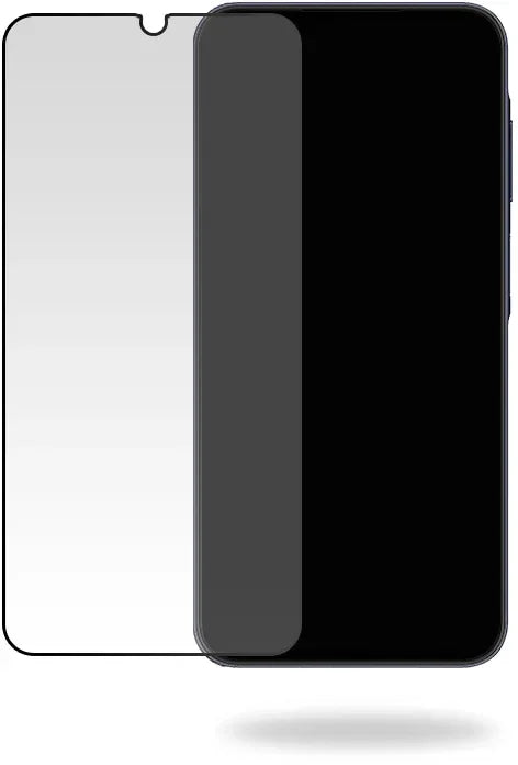 Mobilize Glass Screen Protector - Black Frame - Samsung Galaxy A25 5G
