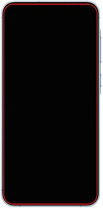 Mobilize Glass Screen Protector - Black Frame - Samsung Galaxy A35 5G/A36 5G/A55 5G/A56 5G/S24 Fe/S25 Fe