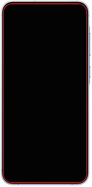 Mobilize Glass Screen Protector - Black Frame - Samsung Galaxy A35 5G/A36 5G/A55 5G/A56 5G/S24 Fe/S25 Fe