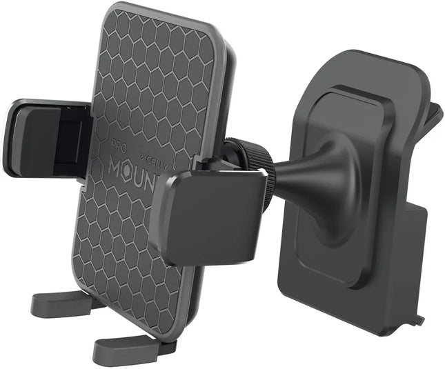 Celly Car Holder For Tesla Monitor And Dashboard Black