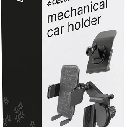 Celly Car Holder For Tesla Monitor And Dashboard Black