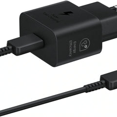 Samsung Ep-T2510Xbegeu Samsung Usb-C Pd Wall Charger 25W + Usb-C Cable Black Bulk