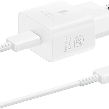 Samsung Ep-T2510Xwegeu Samsung Usb-C Pd Wall Charger 25W + Usb-C Cable White Bulk