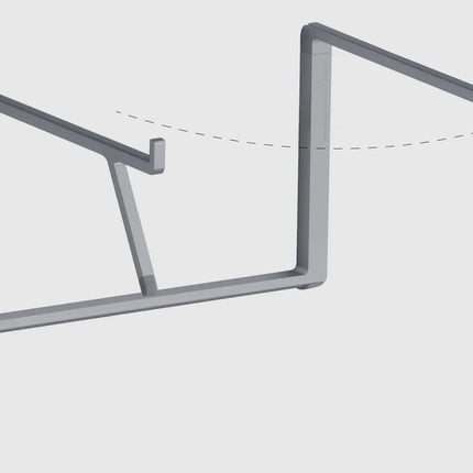 Rain Design Mbar Pro+ Foldable Laptop Stand Space Grey