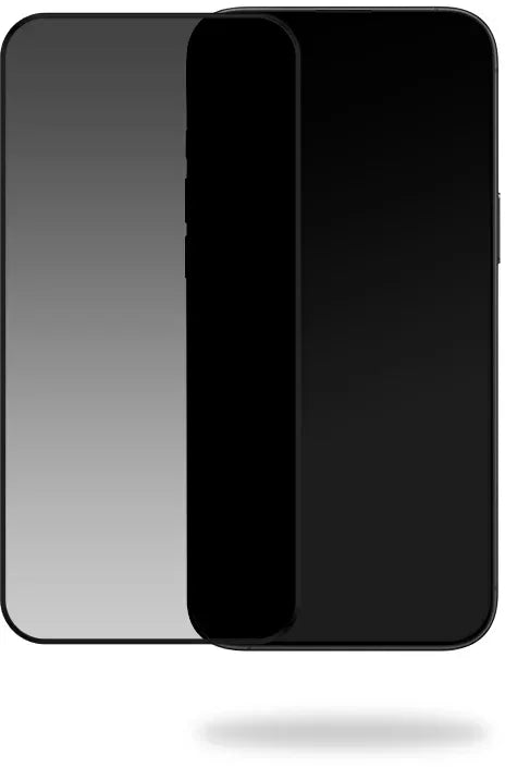 Mobilize Privacy Glass Screen Protector - Black Frame - For Apple Iphone 15/16