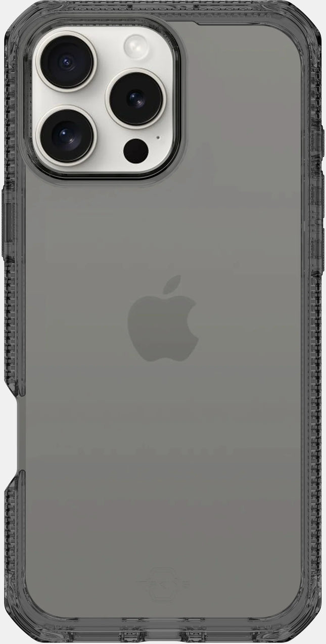 Itskins Level 2 Spectrumclear_R For Apple Iphone 16 Pro Smoke