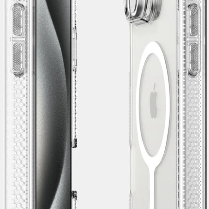 Itskins Level 2 Hybridmagclear_R For Apple Iphone 16 Pro Transparent