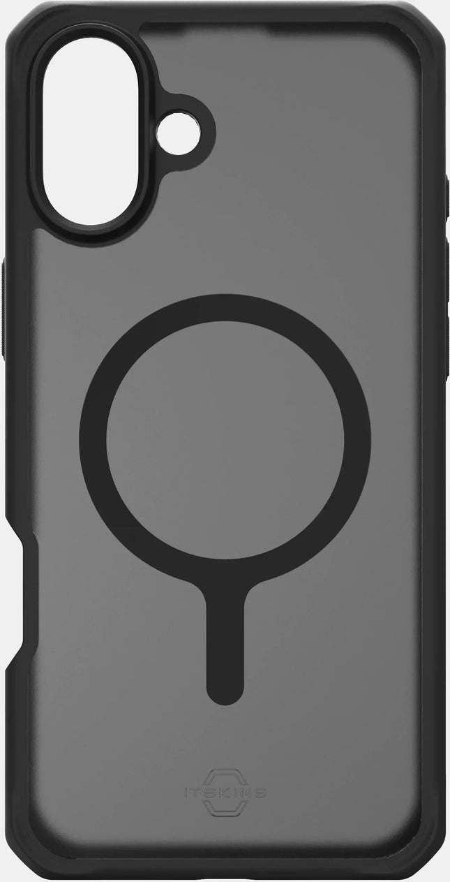 Itskins Level 2 Hybridmagfrost_R For Apple Iphone 16 Plus Black