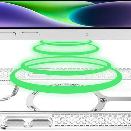Itskins Level 2 Hybridmagclear_R For Apple Iphone 13 Transparent