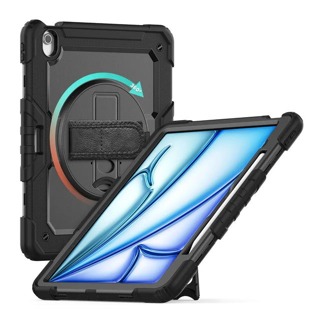 Xccess Survivor All-Round Case Apple Ipad Air 13 (2024/2025) Black (Screenless)