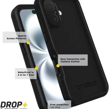Otterbox Fre For Magsafe Case Apple Iphone 16 Pro Max Black