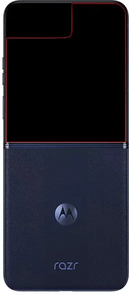 Mobilize Glass Screen Protector Motorola Razr 50 Ultra (Outer Display + Camera)