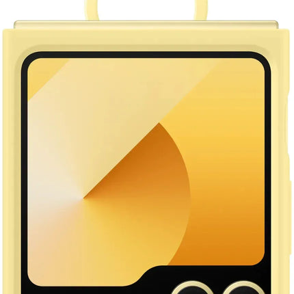 Samsung Ef-Pf741Tyegww Samsung Silicone Cover With Ring Galaxy Z Flip6 Yellow
