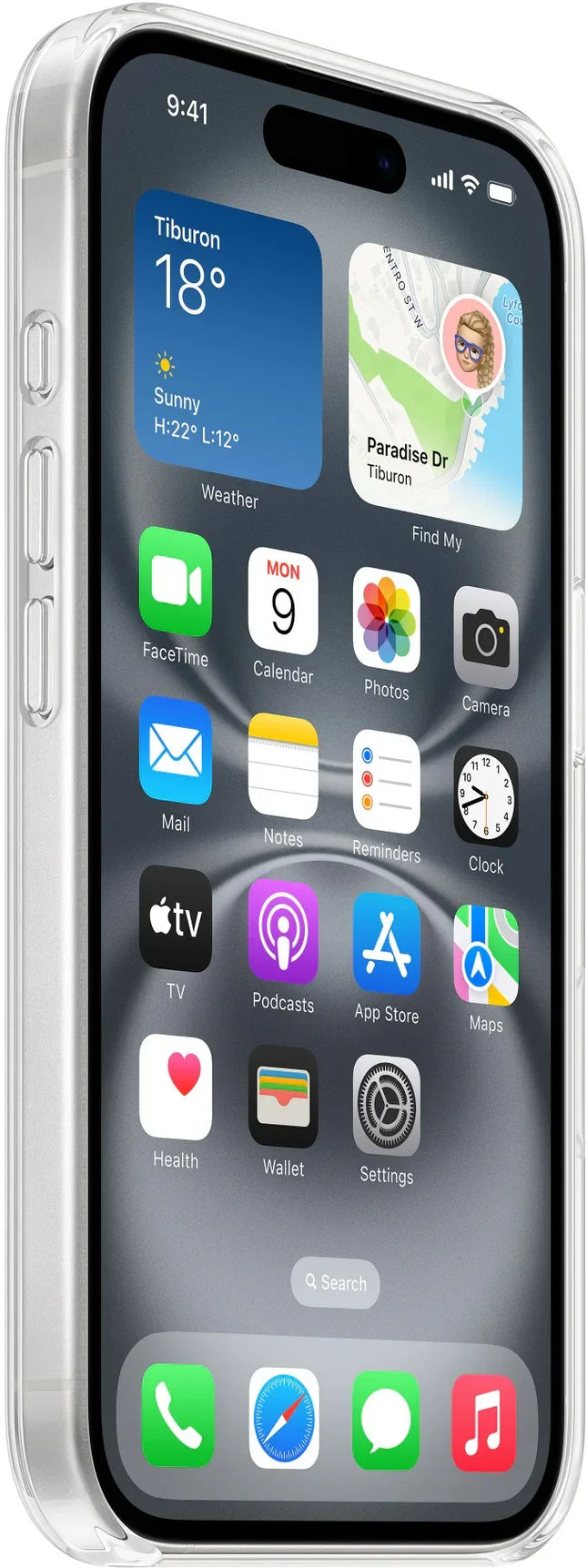 Apple Ma7D4Zm/A Apple Clear Case With Magsafe Iphone 16 Plus Transparent