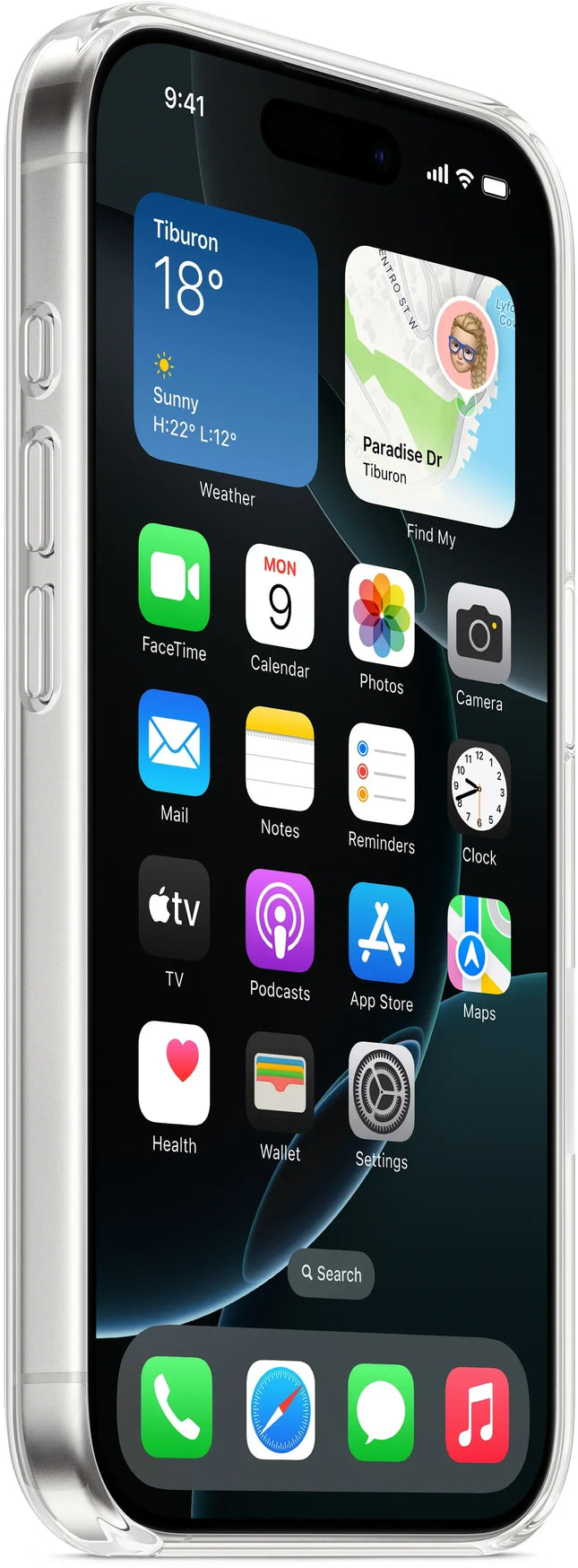 Apple Ma7E4Zm/A Apple Clear Case With Magsafe Iphone 16 Pro Transparent
