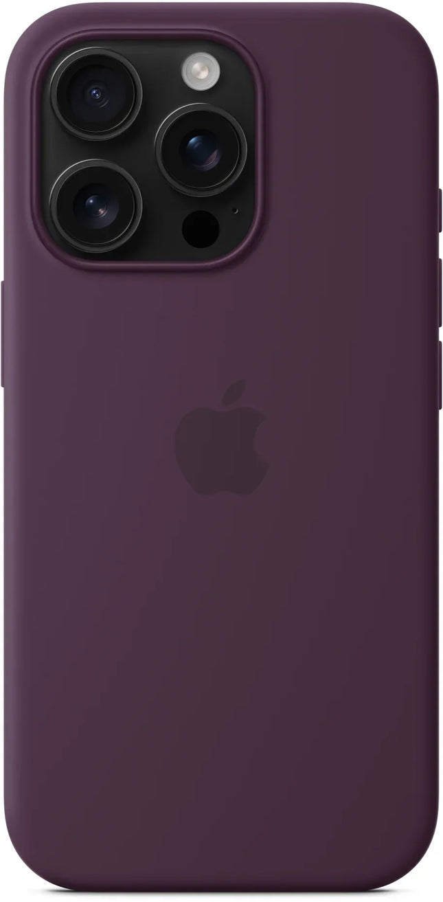 Apple Myym3Zm/A Apple Silicone Case With Magsafe Iphone 16 Pro Plum