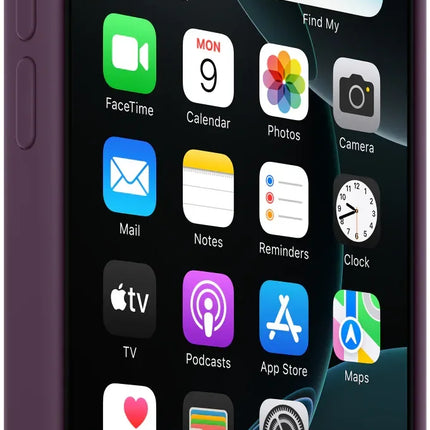 Apple Myym3Zm/A Apple Silicone Case With Magsafe Iphone 16 Pro Plum