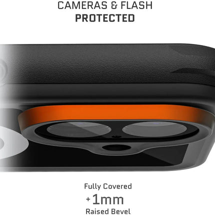 Ghostek Nautical Waterproof Magsafe Case + Belt Swivel Holster Apple Iphone 16 Black