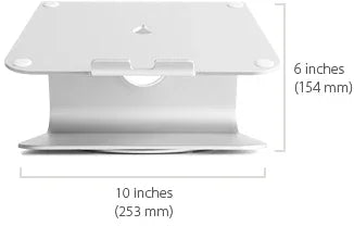 Rain Design Mstand 360 Laptop Stand + Swivel Base Rose Gold Actie Pakket 5+1 Gratis