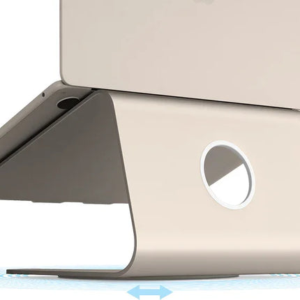 Rain Design Mstand 360 Laptop Stand + Swivel Base Starlight Actie Pakket 5+1 Gratis