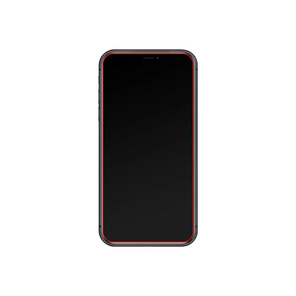 Mobilize Glass Screen Protector With Applicator For Apple Iphone Xr/11 Black Frame