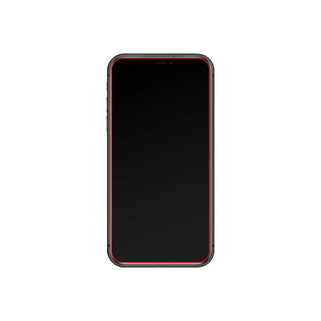 Mobilize Glass Screen Protector With Applicator For Apple Iphone Xr/11 Black Frame