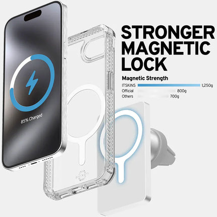 Itskins Level 2 Hybridmagclear_R For Apple Iphone 16E Transparent