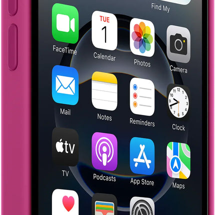 Apple Md3W4Zm/A Apple Silicone Case Iphone 16E Fuchsia