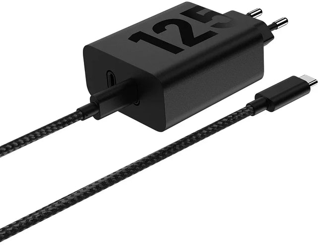 Motorola Turbopower Dual Usb-C Wall Charger Incl. Usb-C Cable 2M. 125W Black