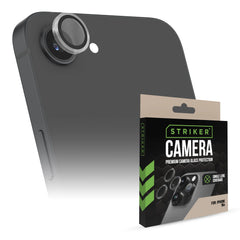 Striker Single Lens Glass Camera Protector - Transparent - Apple iPhone 16E