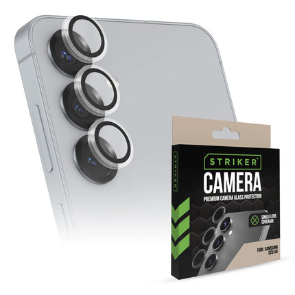 Striker Single Lens Glass Camera Protector - Transparent - Samsung Galaxy S25 5G