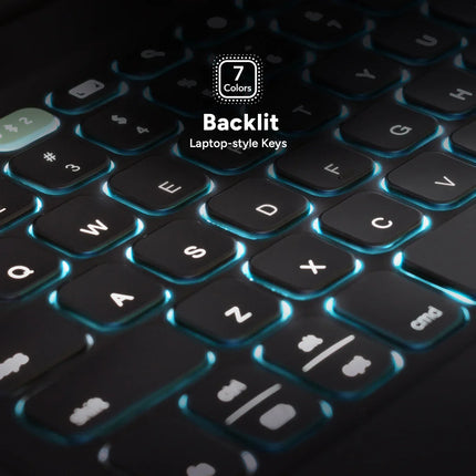 Zagg Pro Keys 2 Bluetooth Keyboard Case For Apple Ipad Air 13 (2024/2025) Qwerty Black
