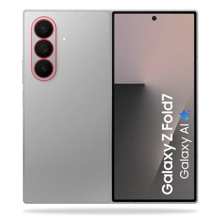 Mobilize Glass Screenprotector - Camera Samsung Galaxy Z Fold7 5G productafbeelding 2