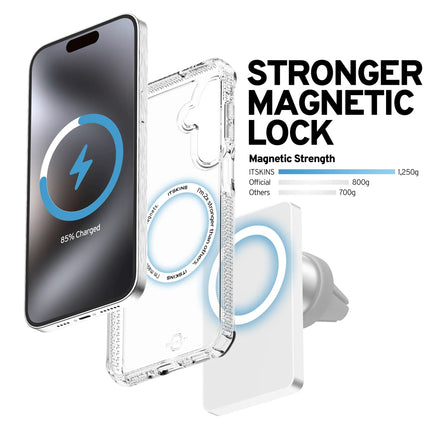 Itskins Level 2 Hybridmagclear_R - Samsung Galaxy Galaxy A17 4G/5G Transparent productafbeelding 8